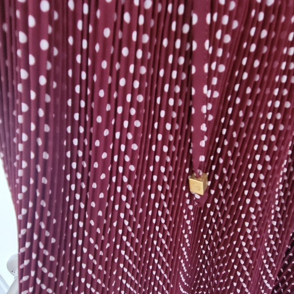 Michael Kors Dress dark red polka-dot size S - Picture 9 of 9